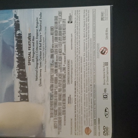 March of the Penguins dvd home electronics wide-screen media dvd - Picture 7 of 7